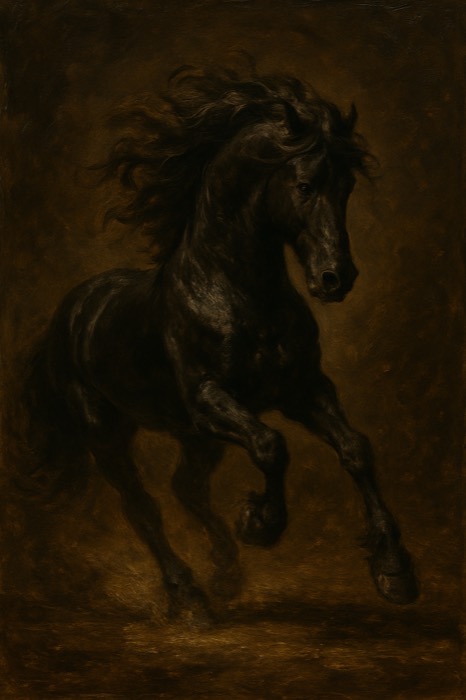 Horse old money wallpaper